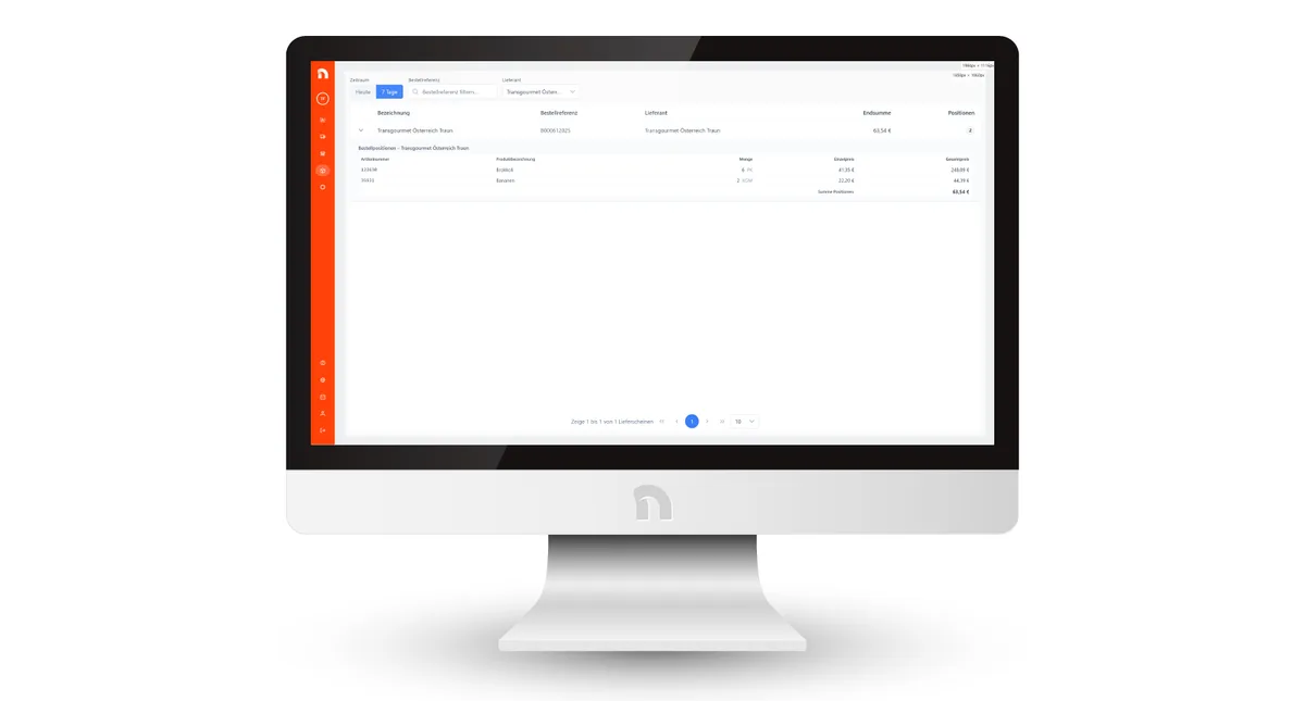 necta relieves kitchen managers: purchasing, inventory, recipes, planning, all in one place