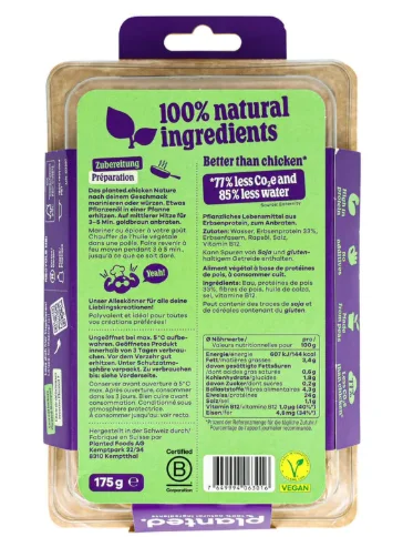 Planted products in nature