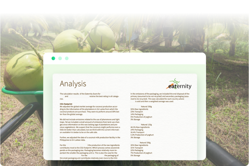 Detailed LCA Assessment